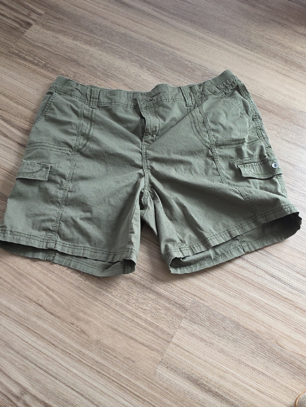 Style & Co. Olive Green Cargo Shorts - Women's